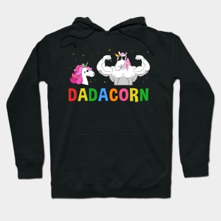 Dadacorn Unicorn Daddy T-shirt For Father_s Day Hoodie